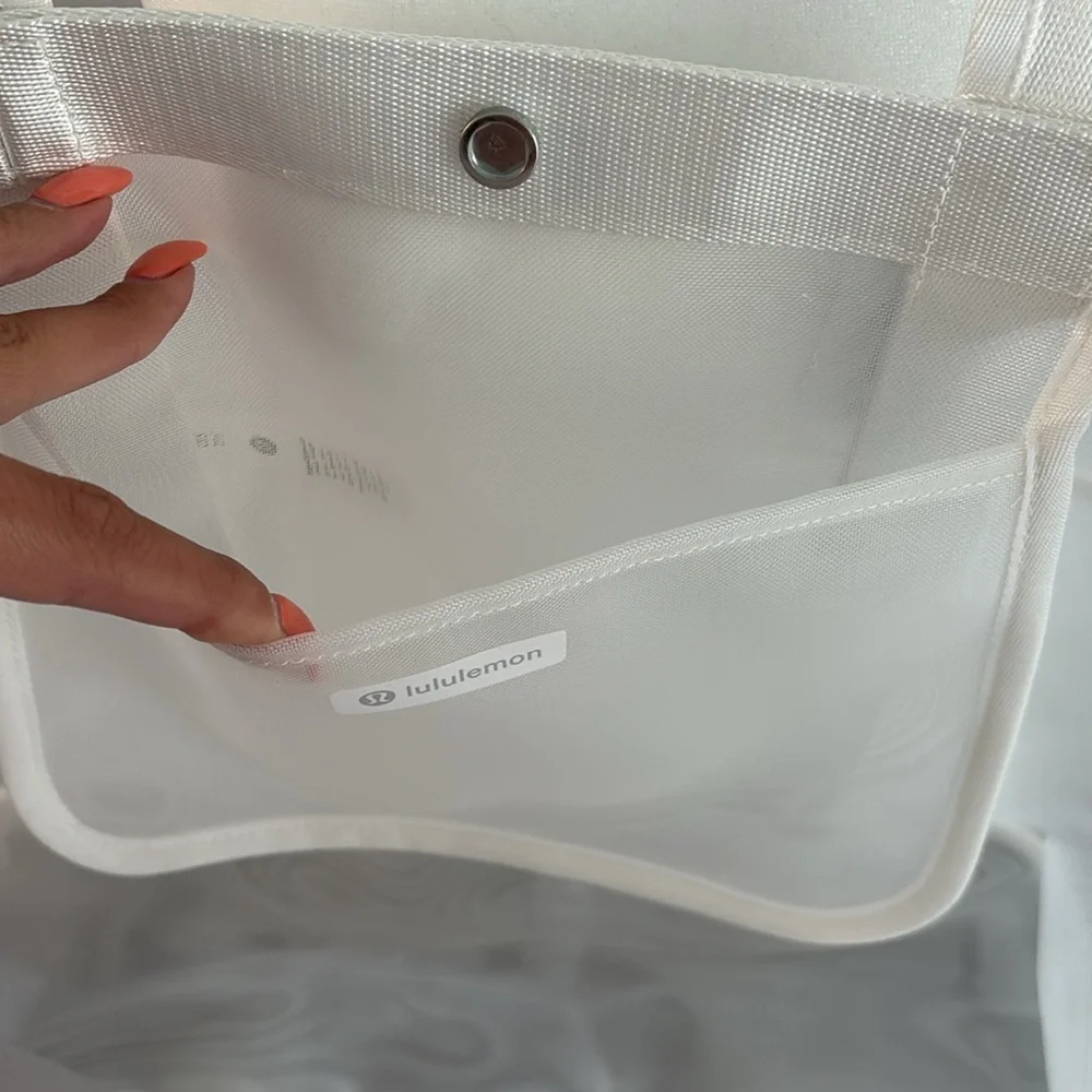 NWT Lululemon Daily Multi- Pocket Mesh Tote Bag 20L - Picture 7 of 10